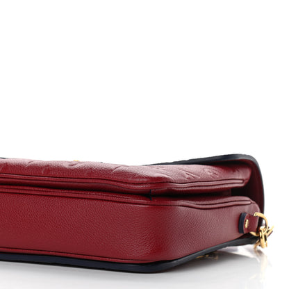 Louis Vuitton Empreinte Pochette Metis Cherry Berry 9 of 12