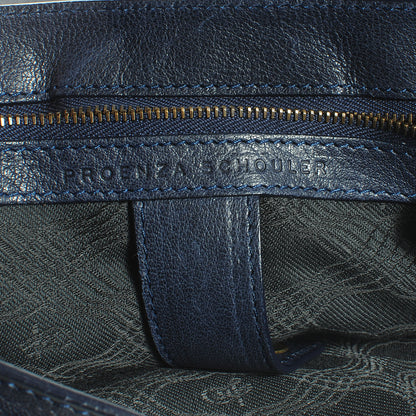 Proenza Schouler Lambskin PS1 Medium Satchel Midnight 6 of 8