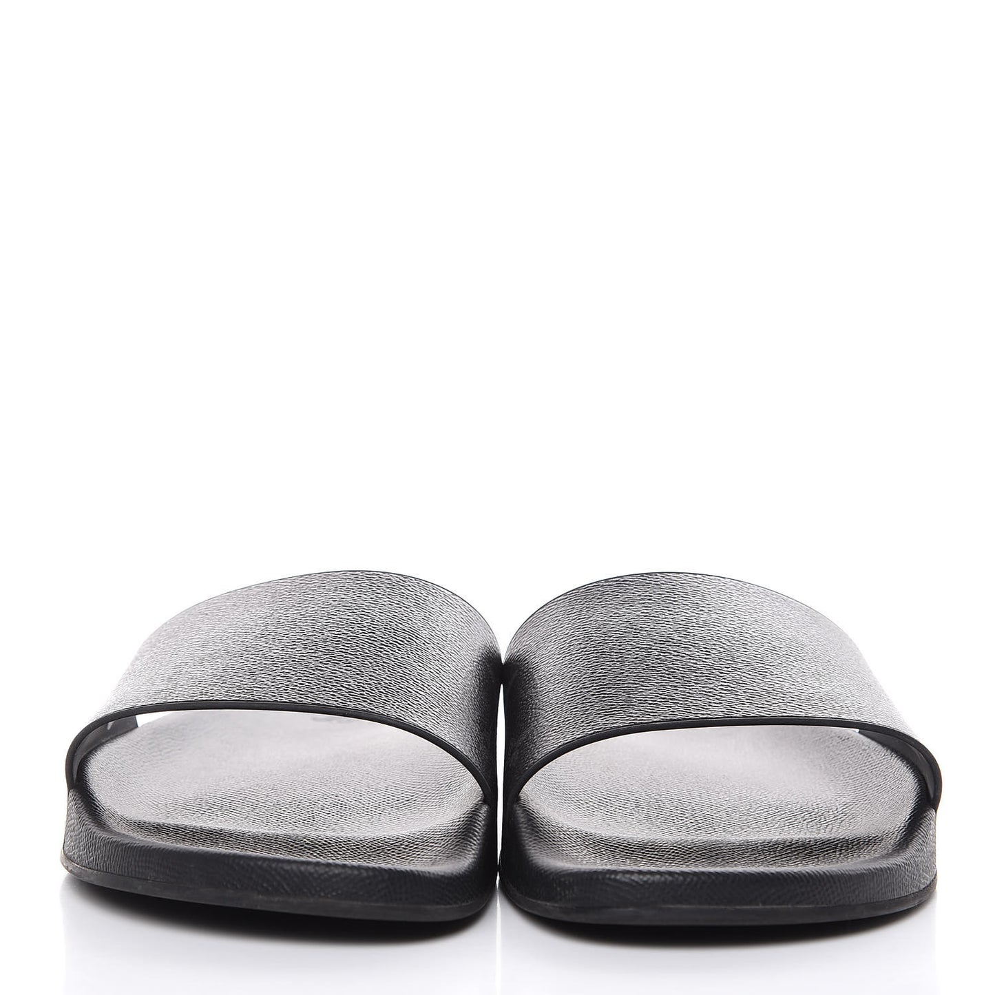 Rubber Monogram Eclipse Mens Waterfront Mules 11 Black