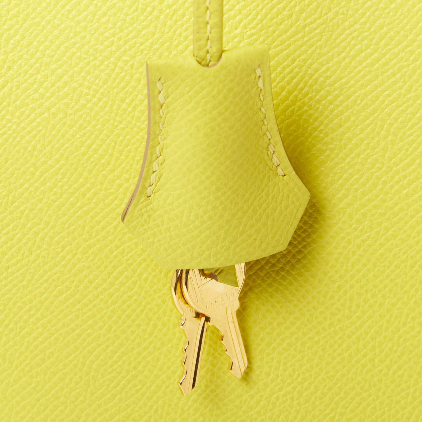 Epsom Birkin 30 Lime