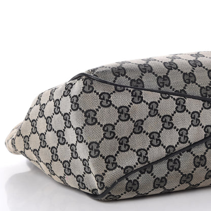 Gucci Monogram Hobo Navy 9 of 11