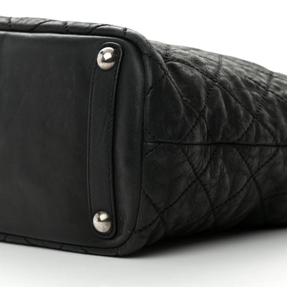 Chanel Iridescent Calfskin Quilted In The Mix Shopping Tote Black 10 of 23