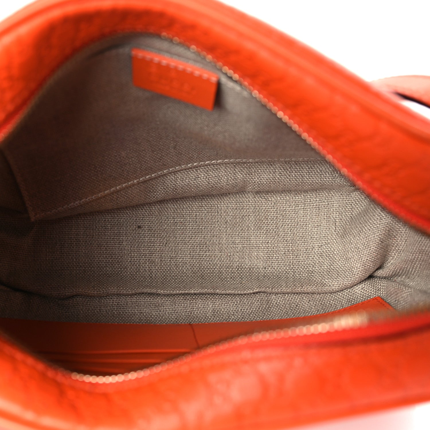 Gucci Soft Microguccissima Mini Bree Messenger Bag Sun Orange 5 of 9