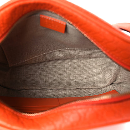 Gucci Soft Microguccissima Mini Bree Messenger Bag Sun Orange 5 of 9