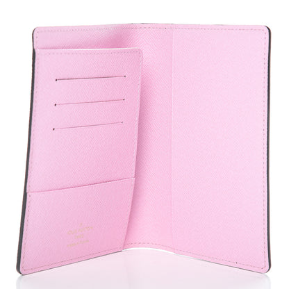 Louis Vuitton Monogram 2016 Christmas Animation Passport Cover Rose Ballerine 5 of 8
