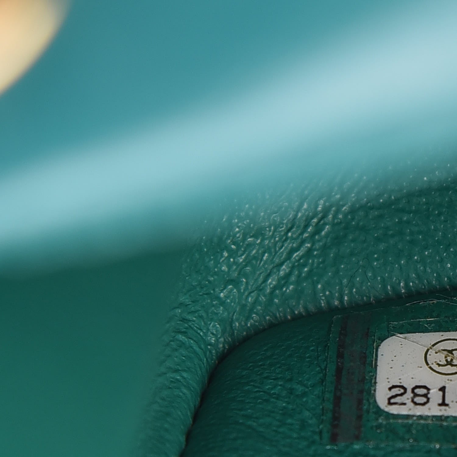 Chanel Aged Calfskin Quilted 2.55 Reissue Mini Flap Green 7 of 10