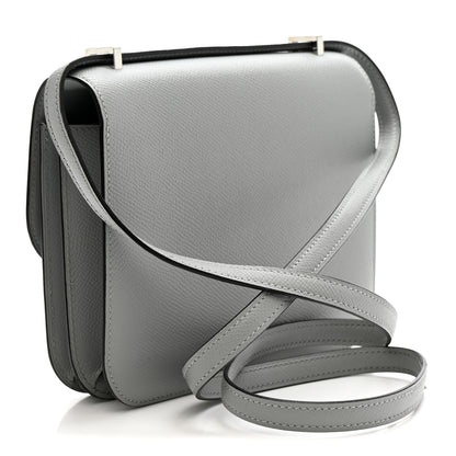 Hermes Epsom Constance 18 Bleu Glacier 3 of 10