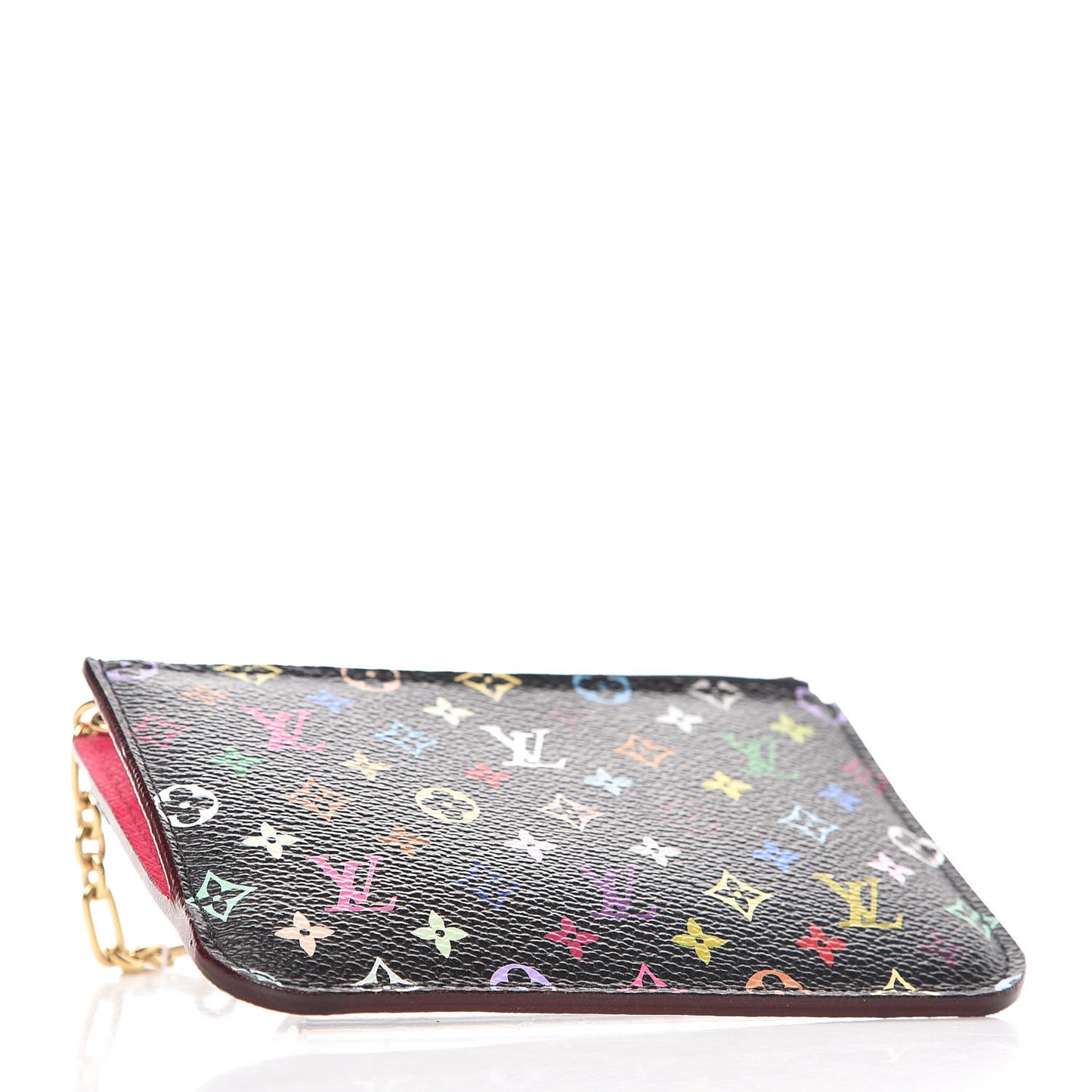 Monogram Multicolor Key Pouch Black Grenade