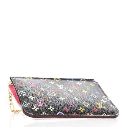 Louis Vuitton Monogram Multicolor Key Pouch Black Grenade 4 of 8