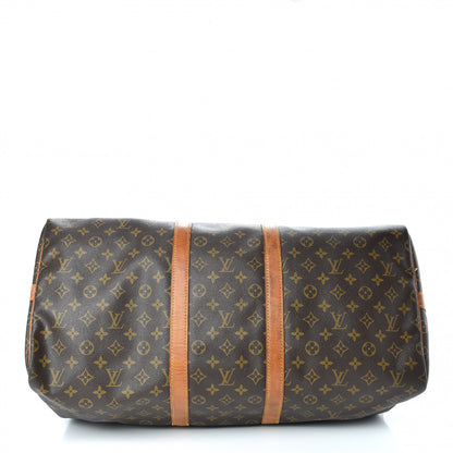 Louis Vuitton Monogram Keepall Bandouliere 55 10 of 31