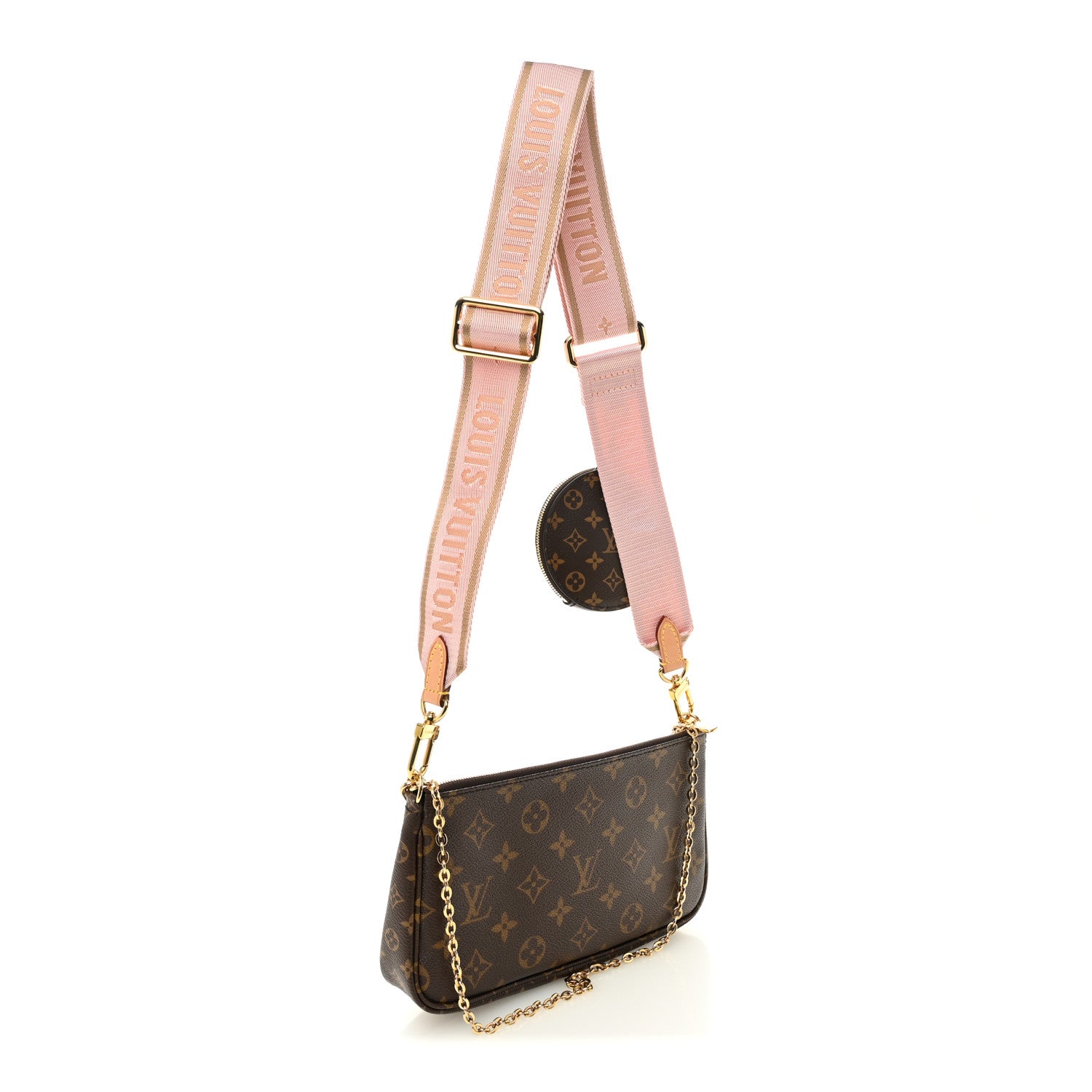 Louis Vuitton Monogram Multi Pochette Accessories Rose Clair 3 of 10