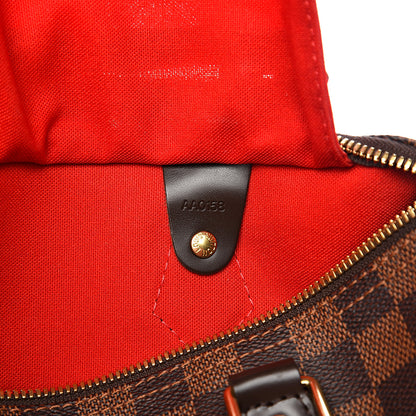 Louis Vuitton Damier Ebene Speedy Bandouliere 30 5 of 9