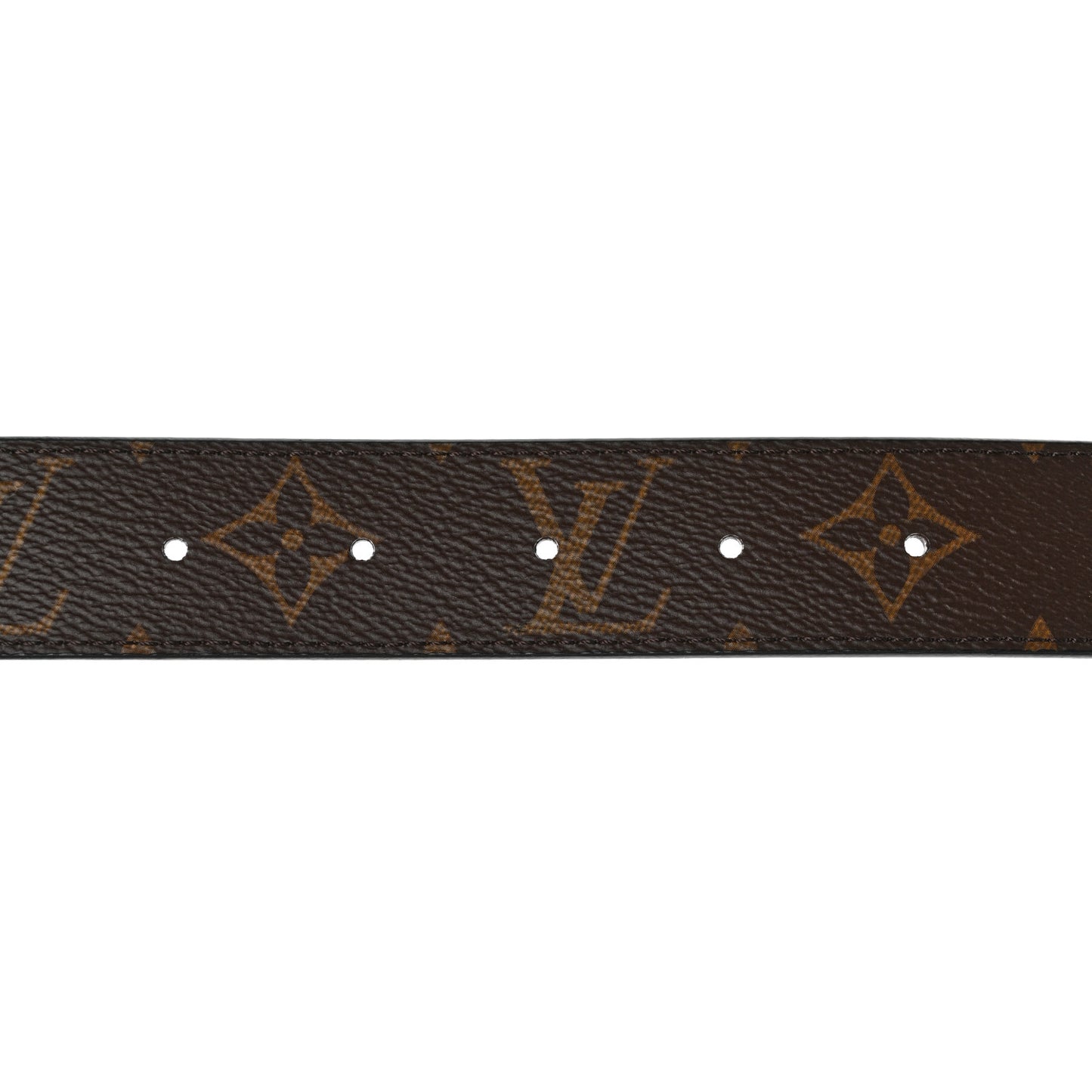 Calfskin Monogram 30mm LV Initiales Reversible Belt 90 36 Black