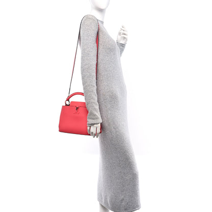 Louis Vuitton Taurillon Capucines BB Rose Litchi 2 of 11