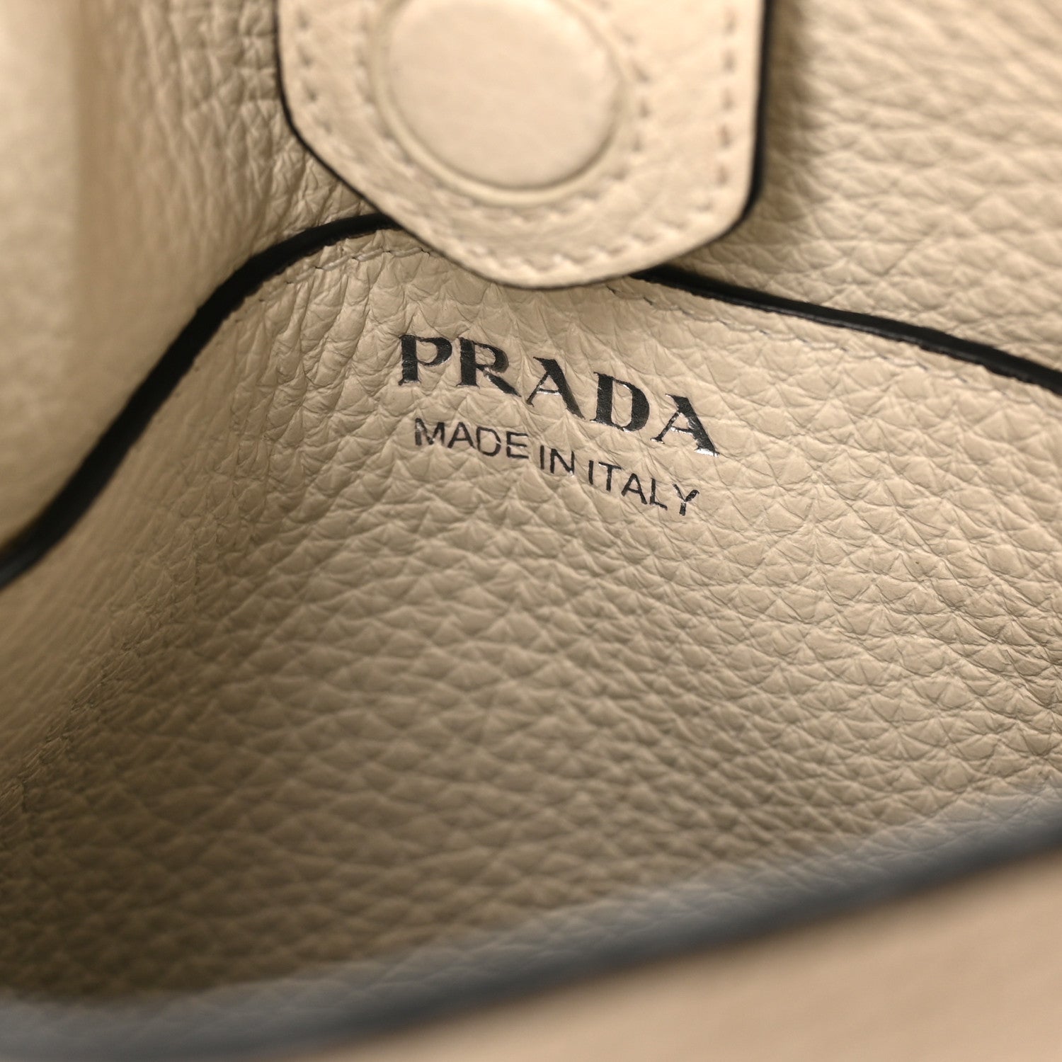 Prada Vitello Daino Soft Mini Hobo Messenger Bag White 6 of 9