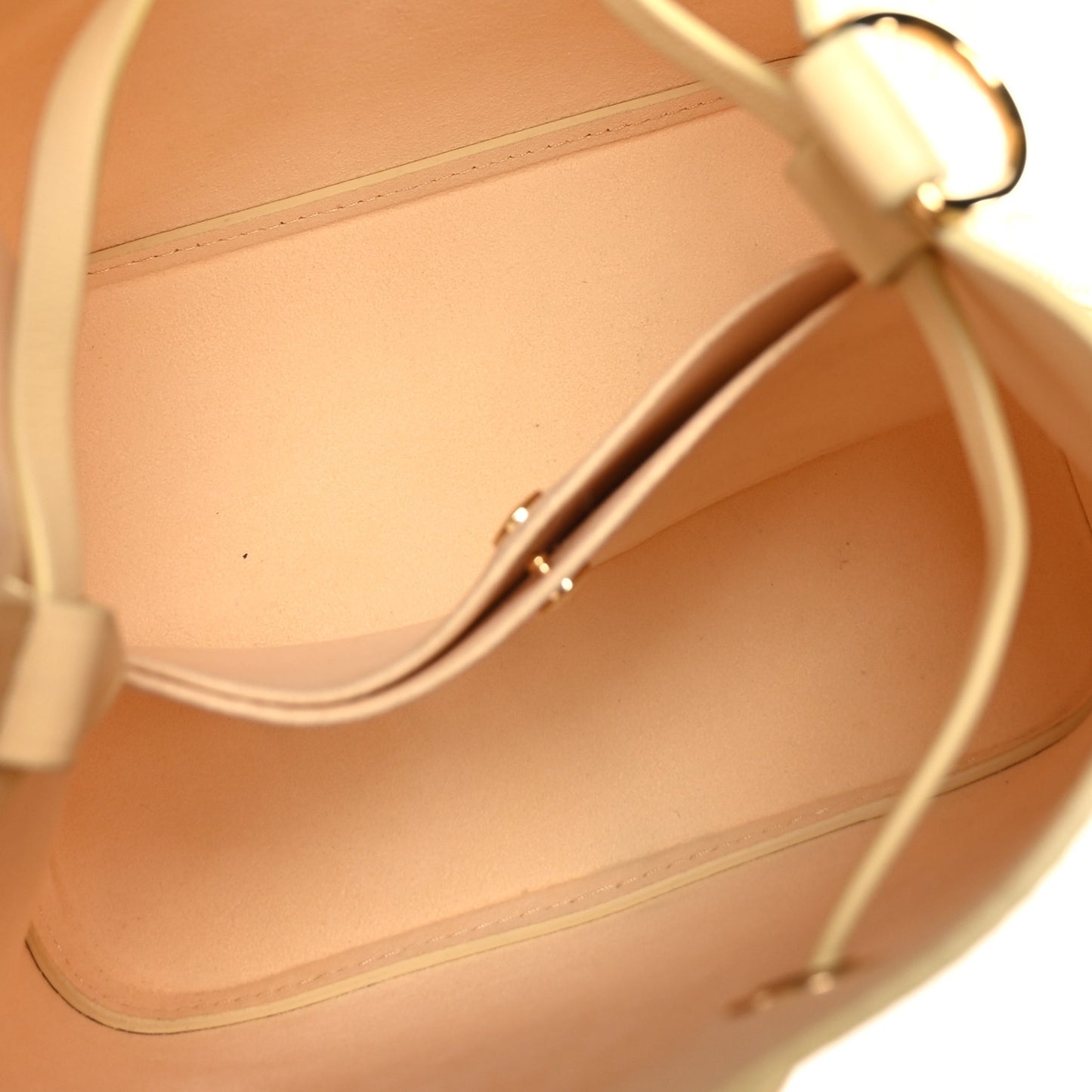 Calfskin Nanogram Embossed Neonoe BB Yellow