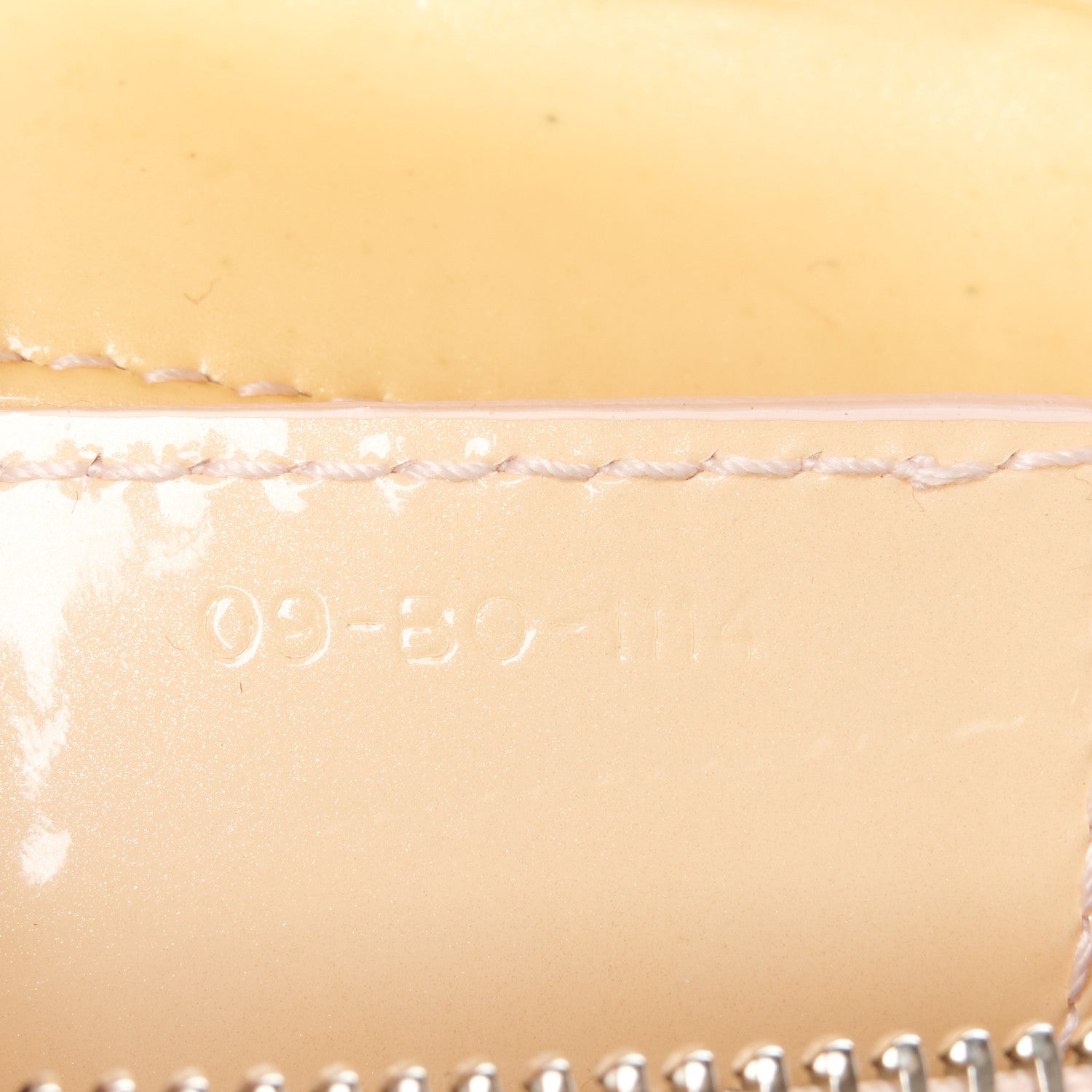 Christian Dior Patent Cannage Medium Lady Dior Yellow 7 of 12