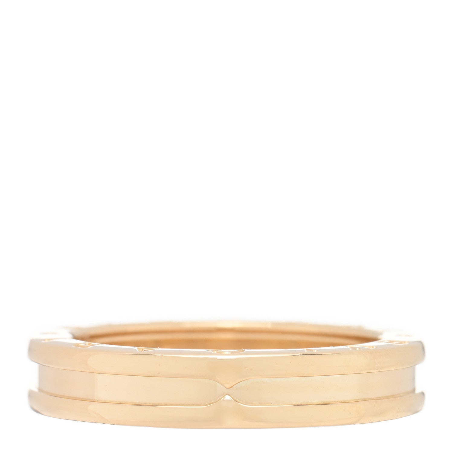 Bulgari 18K Yellow Gold B.Zero1 One-Band Ring 61 9.5 3 of 5