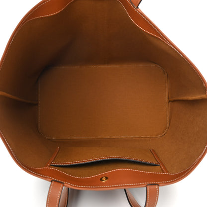 Celine Triomphe Canvas Calfskin Medium Cabas Bag Tan 5 of 15