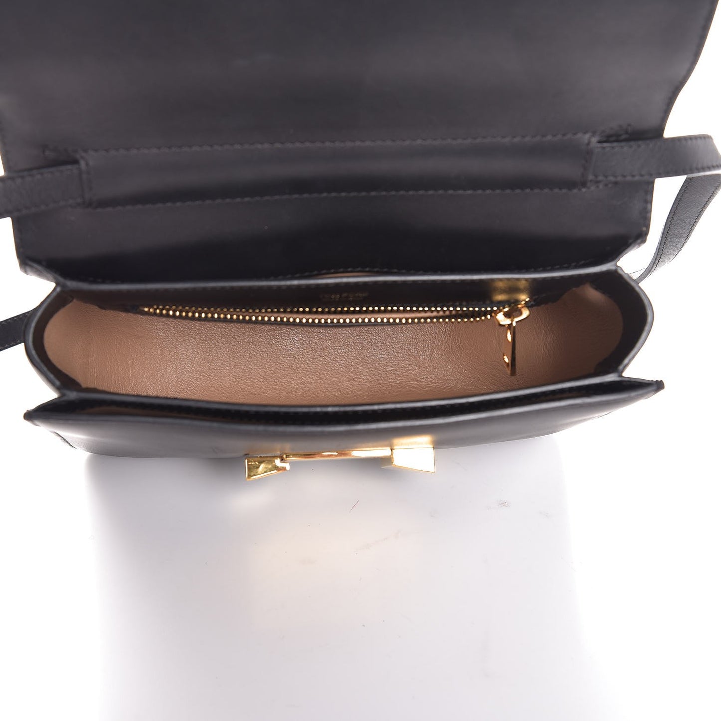 Calfskin Medium Sienna Crossbody Bag Black