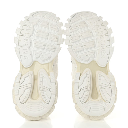 Balenciaga Mesh Nylon Womens Track Hike Sneakers 39 White 5 of 9