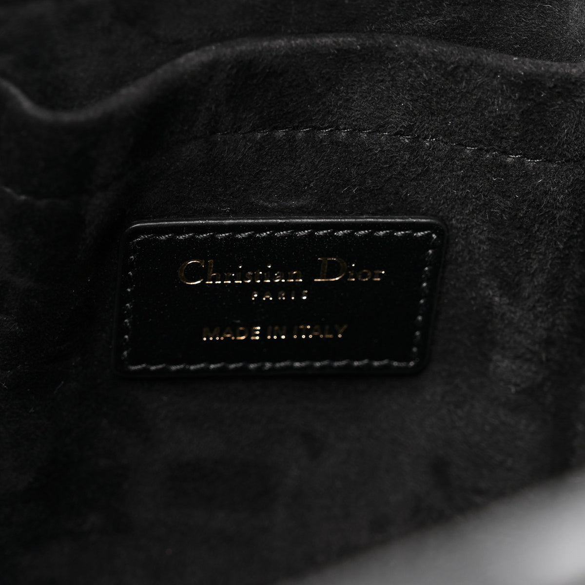Christian Dior Lambskin Cannage Large The Lady 95.22 Black 6 of 11