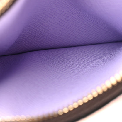 Louis Vuitton Monogram Zipped Romy Card Holder Bubble Tea 5 of 7