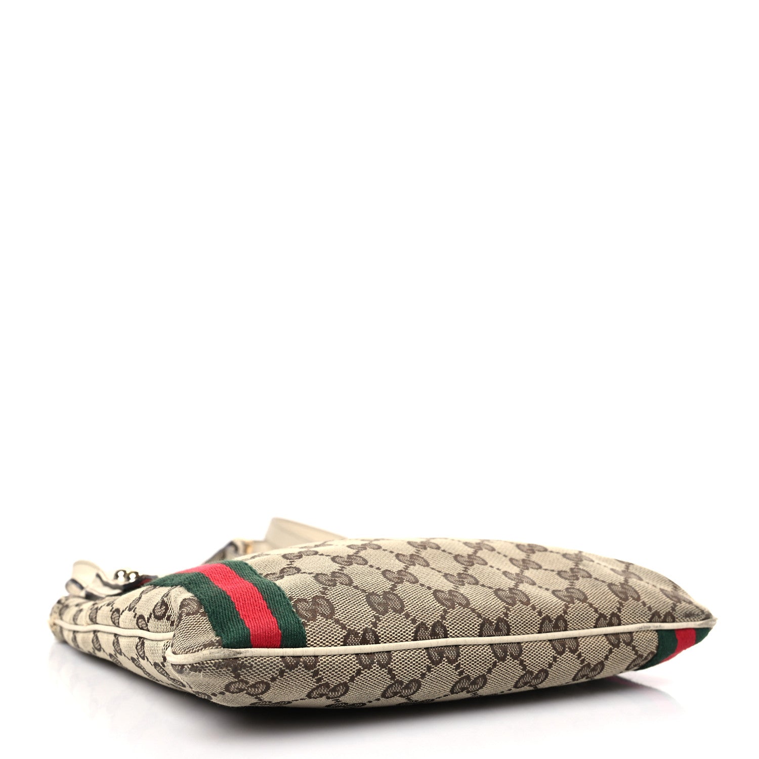 Gucci Monogram Web Jolicoeur Charms Messenger White 4 of 14
