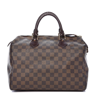 Louis Vuitton Damier Ebene Speedy 30 1 of 19