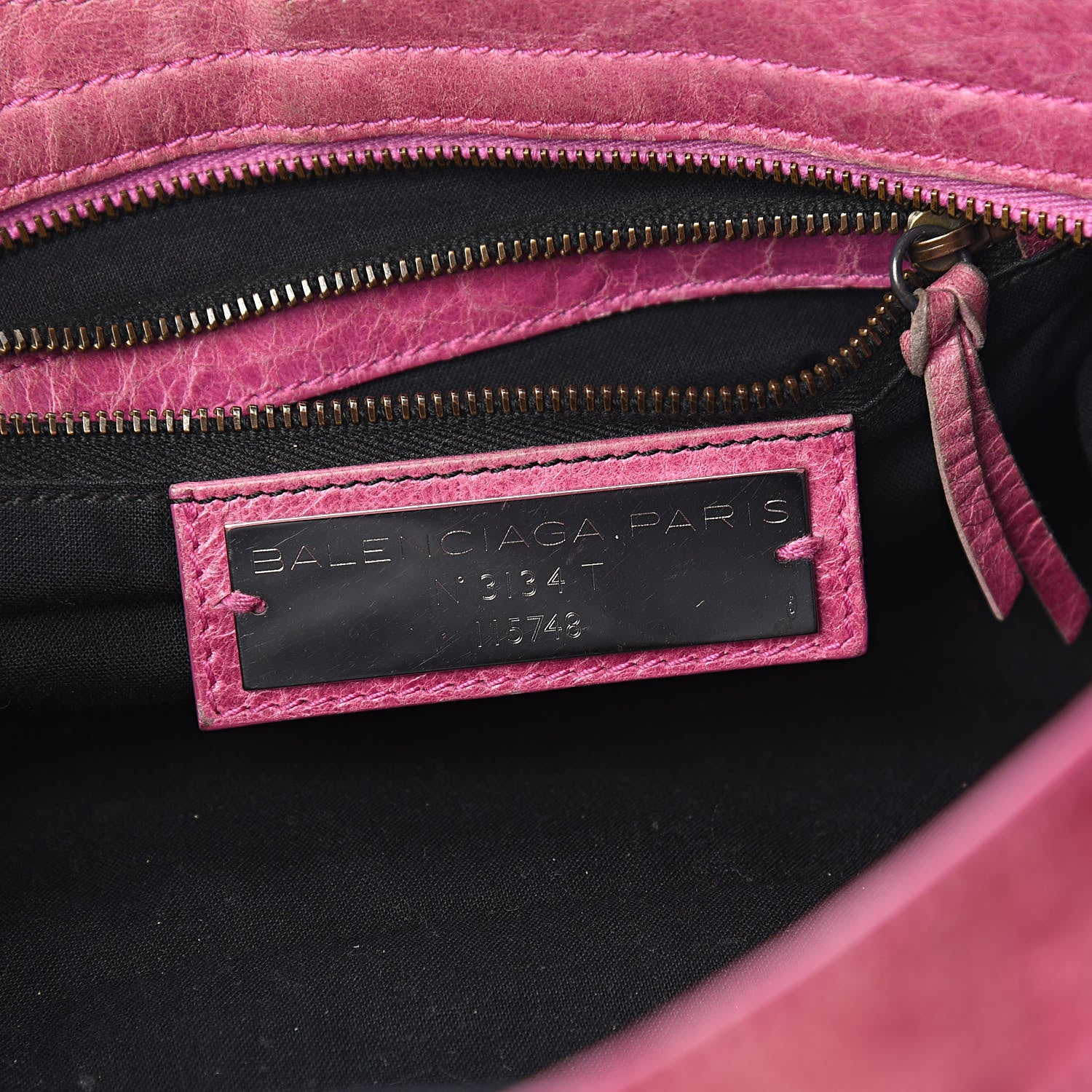 Balenciaga Agneau Classic Hardware City Magenta 6 of 15