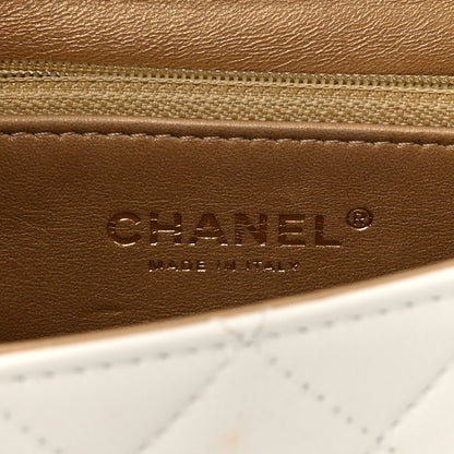 Chanel Lambskin Quilted Small Chic Pearls Flap White 6 of 12