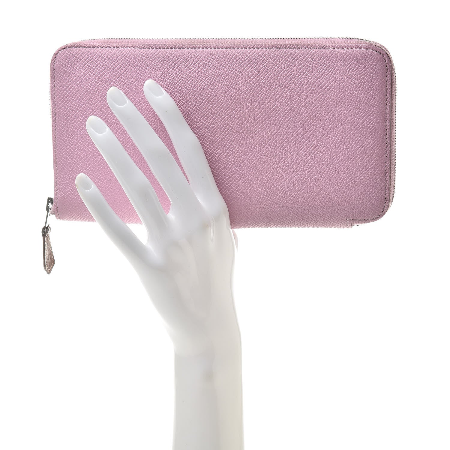 Hermes Epsom Silk'In Wallet Mauve Sylvestre 2 of 9