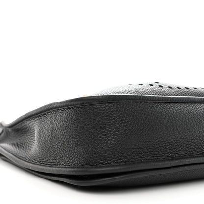 Hermes Taurillon Clemence Evelyne III GM Black 4 of 11