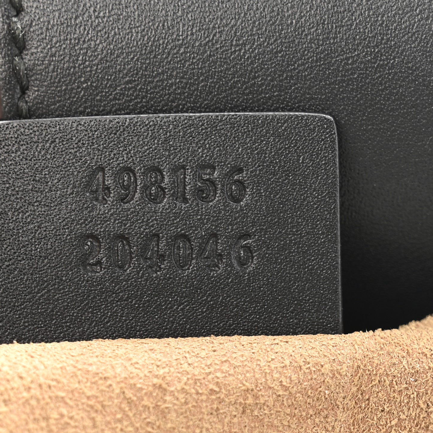 GG Supreme Monogram Small Padlock Tote Black