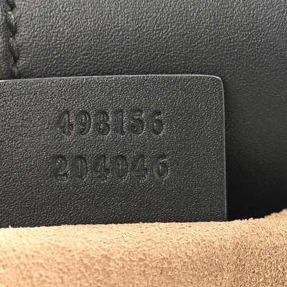Gucci GG Supreme Monogram Small Padlock Tote Black 7 of 12