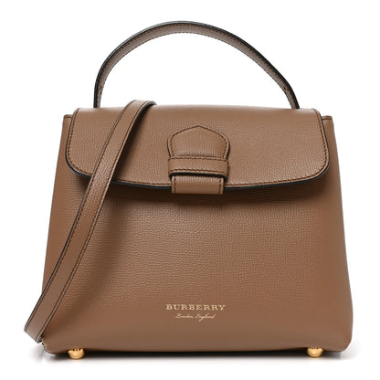 Burberry Derby Calfskin House Check Small Camberley Dark Sand 1 of 9