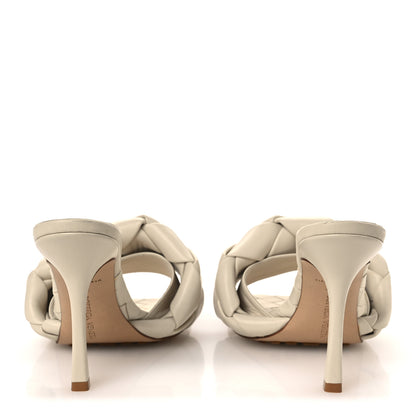 Bottega Veneta Nappa Maxi Intrecciato Lido Mule Sandals 39 Wax 6 of 11