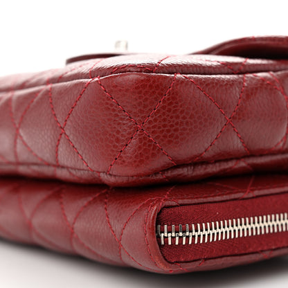 Chanel Caviar Quilted Small Pocket Camera Case Red 10 of 10