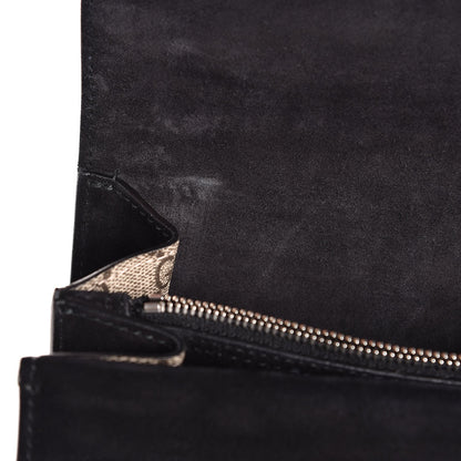 Gucci GG Supreme Monogram Small Dionysus Shoulder Bag Black 9 of 10