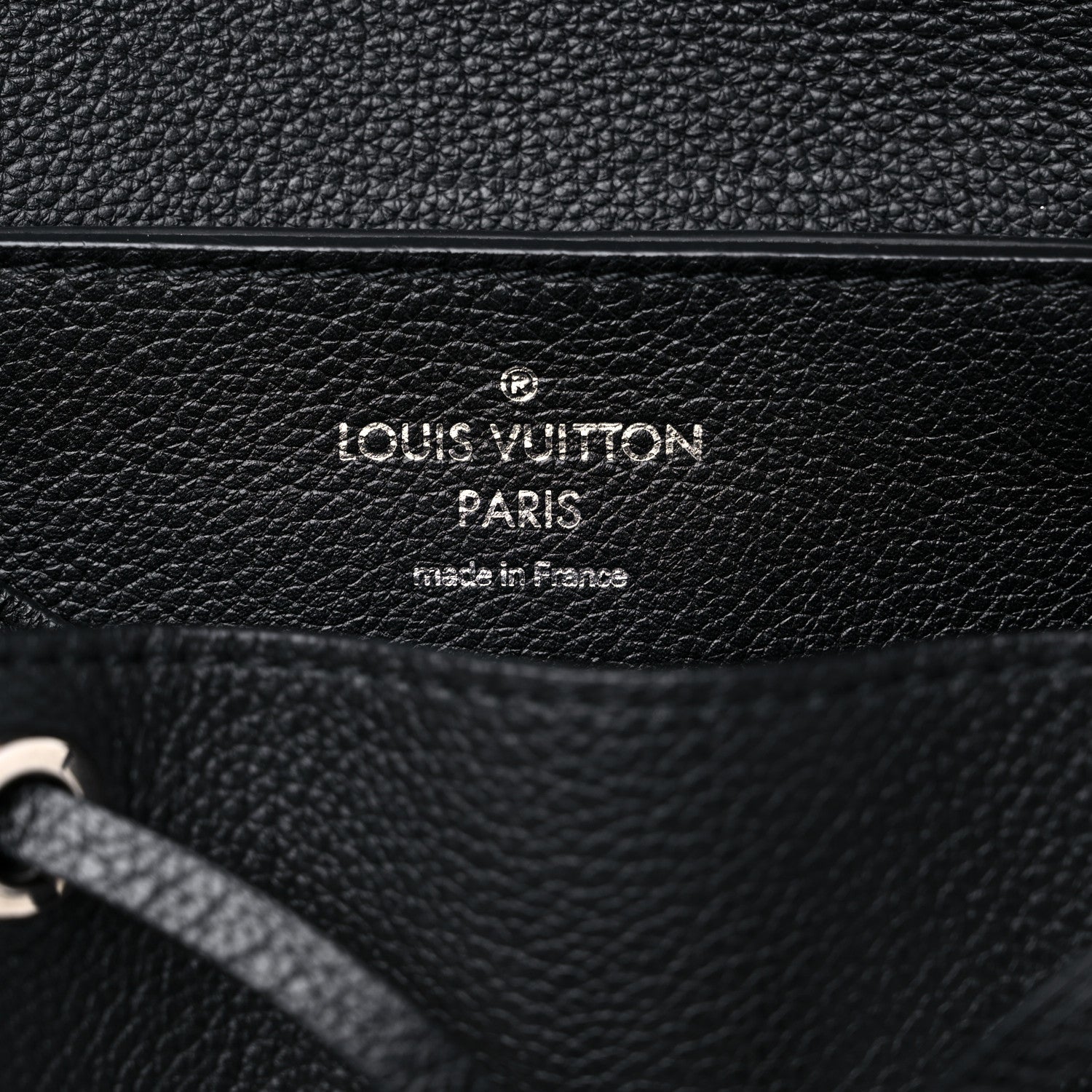 Louis Vuitton Calfskin Lockme Backpack Black 6 of 11