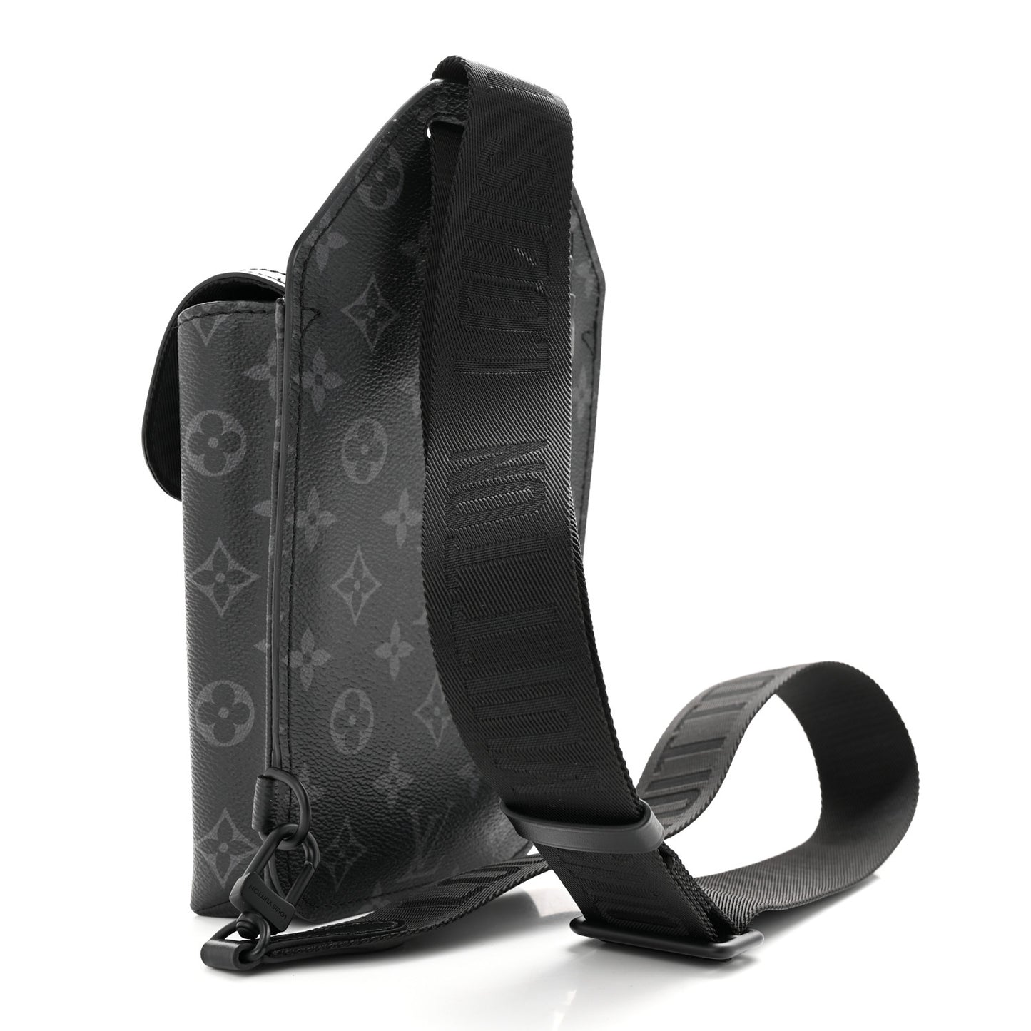 Monogram Eclipse Saumur Slingbag Black