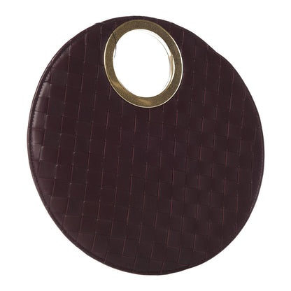 Bottega Veneta Lambskin Intrecciato The Rim Merlot 3 of 7