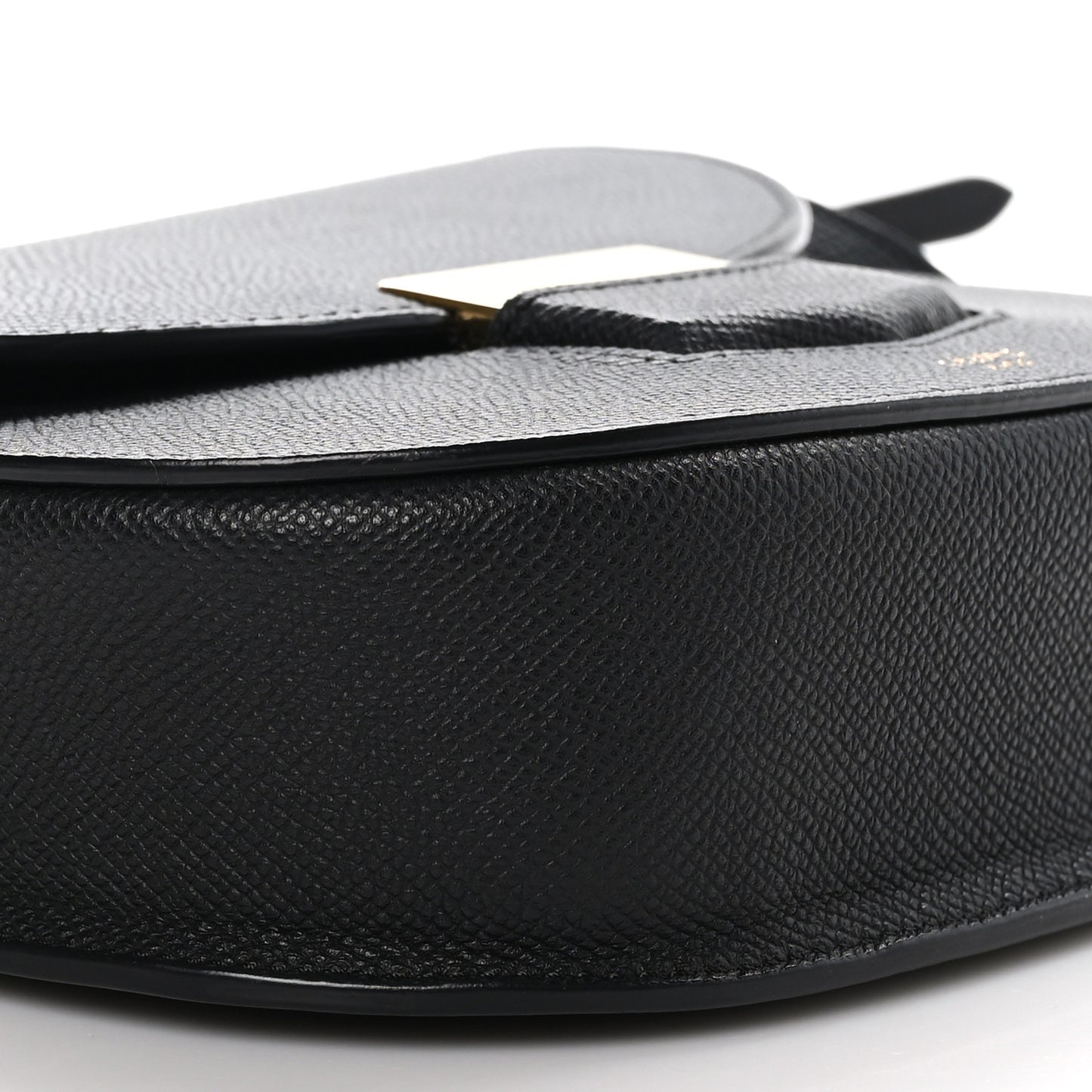 Baby Grained Calfskin Small Trotteur Black