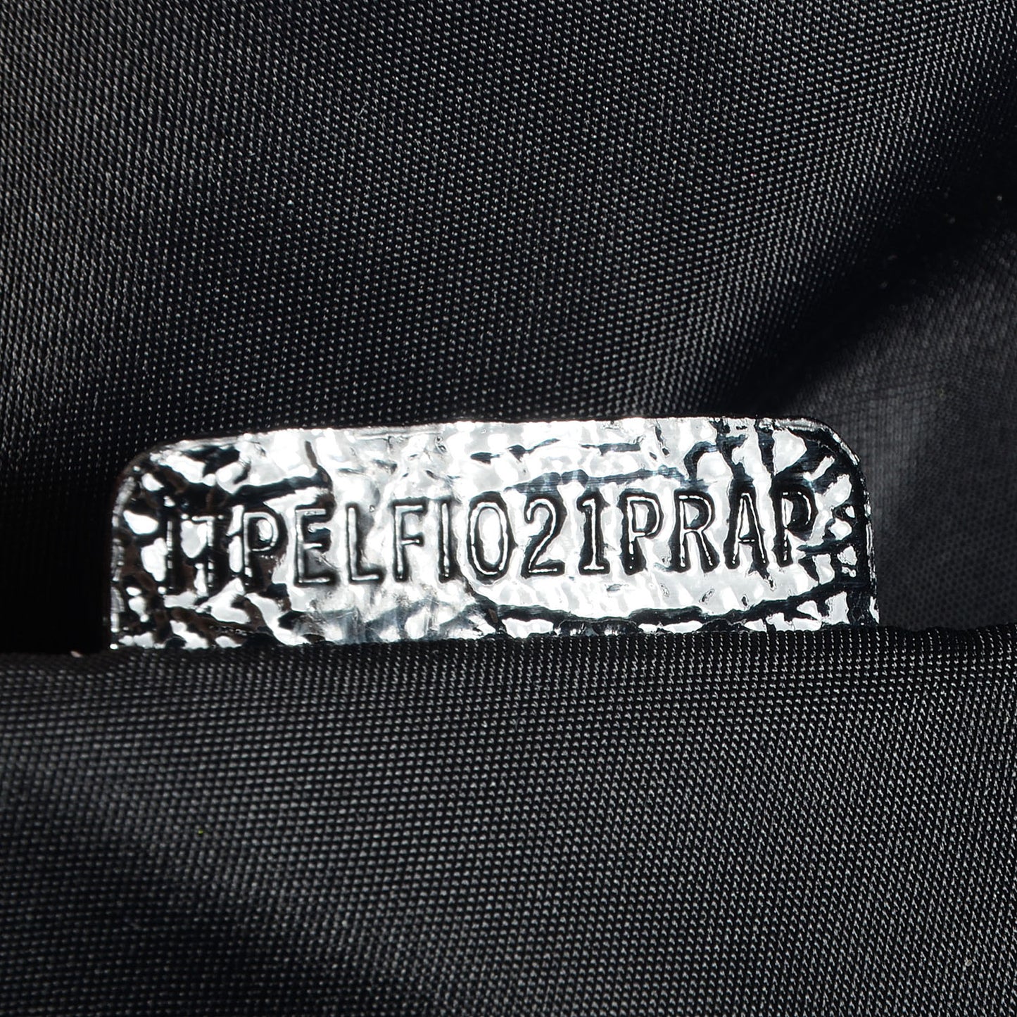 Nylon Beat Check Small Victoria Tote Black