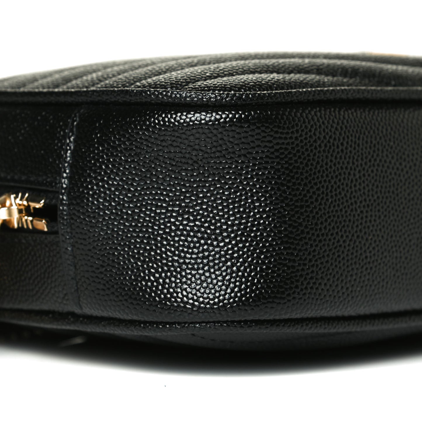 Grain De Poudre Matelasse Monogram Mini Lou Camera Bag Black