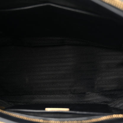 Prada Saffiano Medium Galleria Double Zip Tote Black 4 of 14
