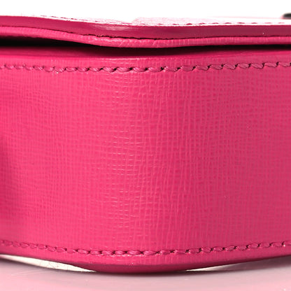 Off-White Saffiano Striped Mini Diag Binder Clip Bag Pink White 8 of 9