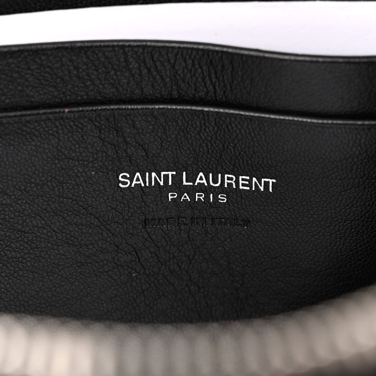 Saint Laurent Grain De Poudre Matelasse Monogram Mini Lou Camera Bag Black 6 of 10