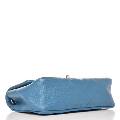 Chanel Caviar Quilted Mini Rectangular Flap Blue 4 of 9