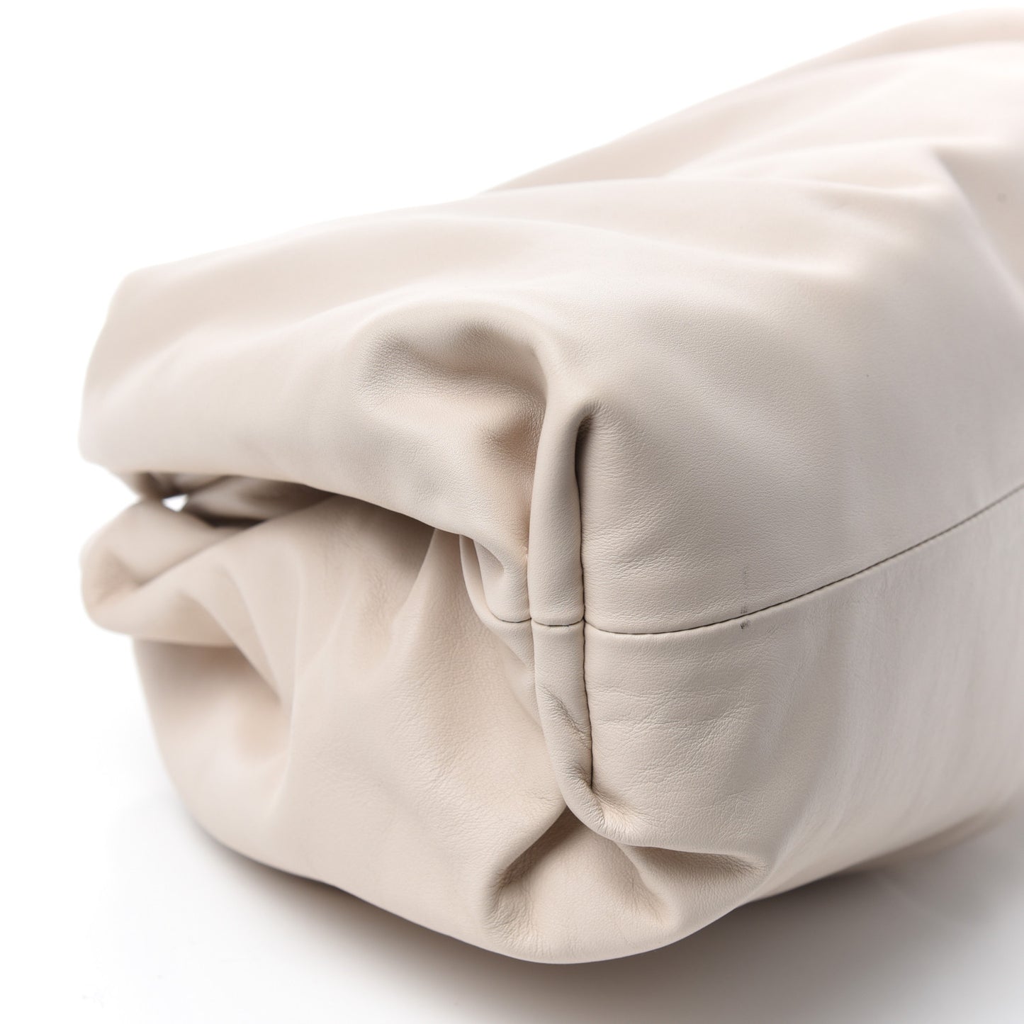 Smooth Butter Calf The Pouch Oversized Clutch Mist
